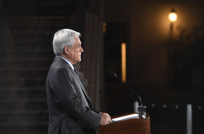 Presentan acusación constitucional en contra del Presidente Sebastián Piñera