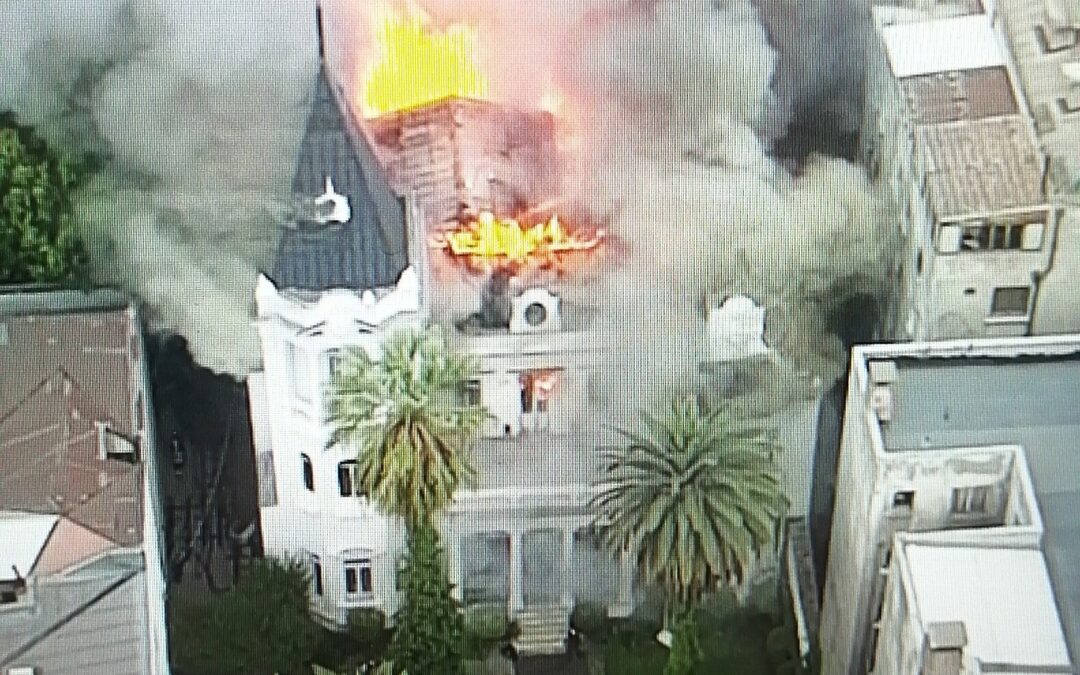 Se decretó su libertad vigilada: los detalles del fallo que condenó a joven por incendio frustrado de sede de la U. Pedro de Valdivia