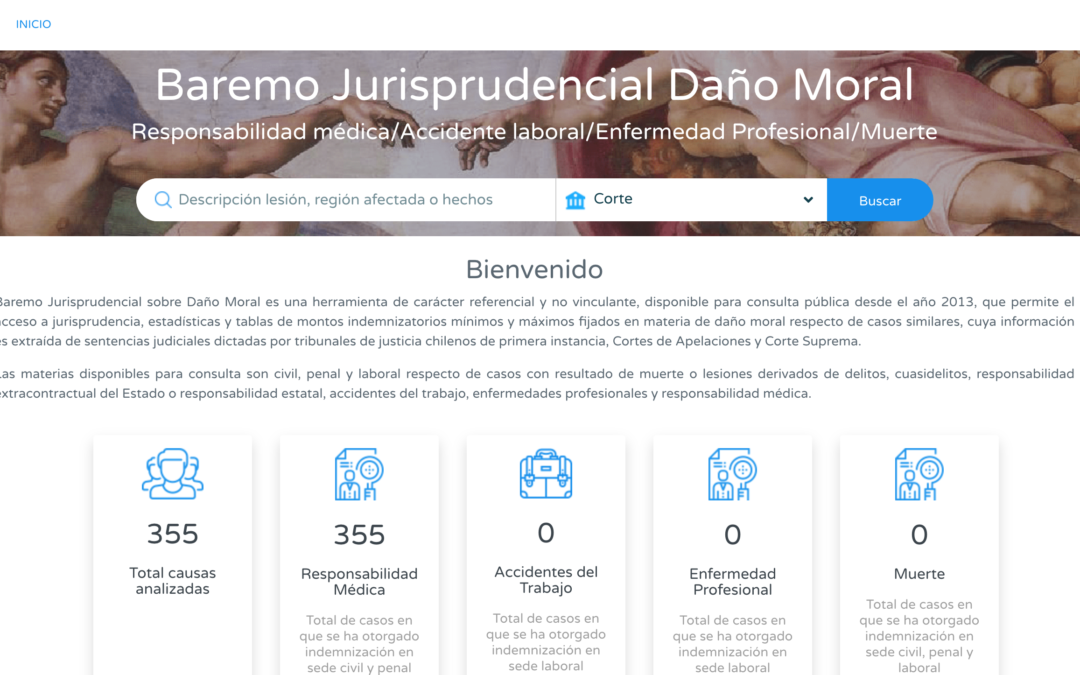 Poder Judicial lanza tercera etapa de baremo jurisprudencial sobre indemnización de daño moral en casos de responsabilidad médica