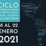 Defensor Nacional (s) inauguró ciclo de conferencias  sobre el sistema de justicia penal en América Latina