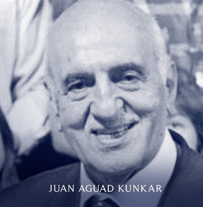 Don Juan Aguad, un gentil hombre bueno, un maestro justo y bondadoso. Por Ernesto Vásquez