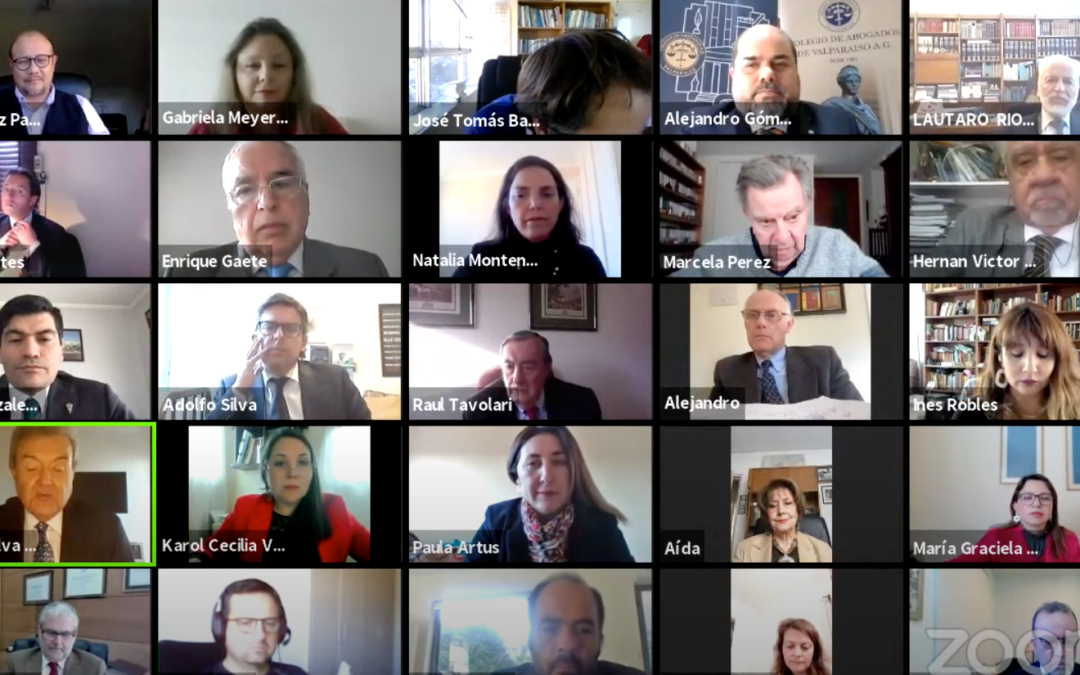 Es el más antiguo del país: Presidente de la Corte Suprema participa en ceremonia de celebración de los 120 años del Colegio de Abogados de Valparaíso