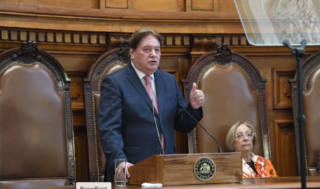 Presidente de la Corte Suprema: “La corrupción es una amenaza al Estado de Derecho, distorsiona la justicia y pervierte la democracia”
