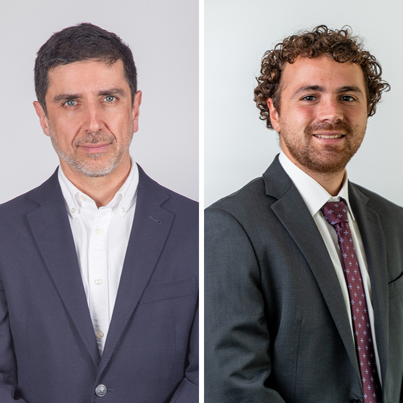 Martín Astorga (izquierda) y Geo Herrera (derecha)