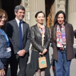 Presidenta de la Corte Suprema asiste a feria de la justicia realizada en explanada frente al Palacio de Tribunales